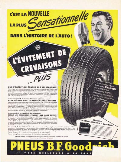 1950 Atlas Tires Ad