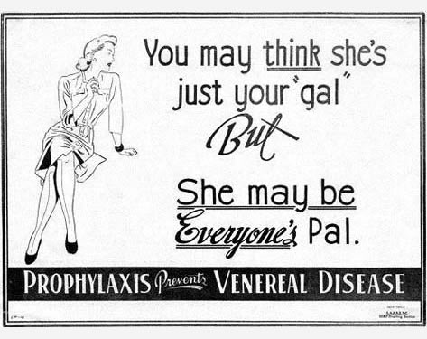 Vintage Venereal Desease Ad