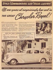 1938 Royal Touring 4 door