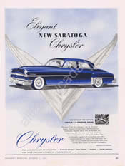 1951 Chrysler Saratoga V-8 4-Door Sedan