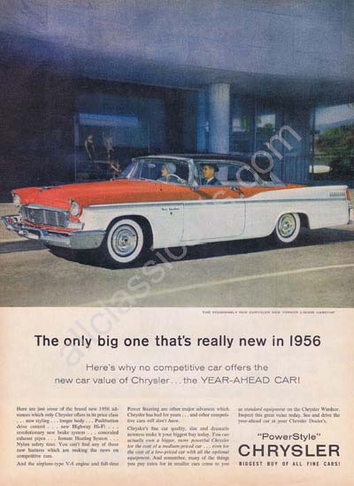 1956 Chrysler New Yorker 2-Door Coupe