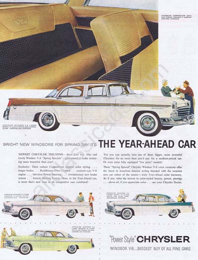 1956 Chrysler Windsor 4-Door Sedan