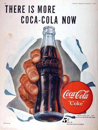 1947 Coca Cola Ad