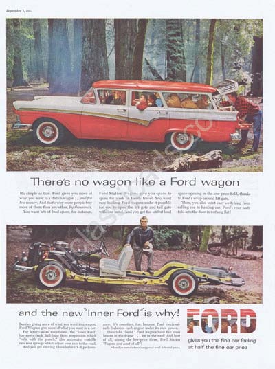 1957 Ford Country Sedan  Wagon
