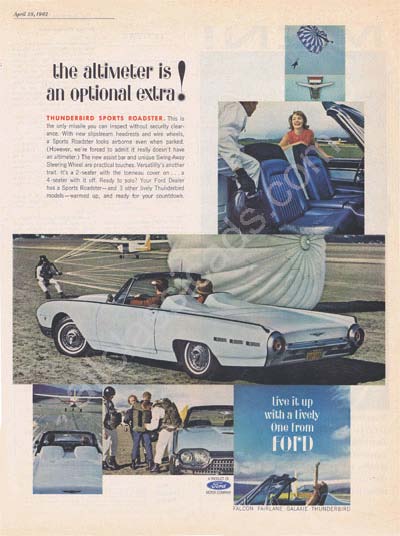 1962 Thunderbird Sports Roadster