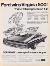 1969 Ford Torino GT ad