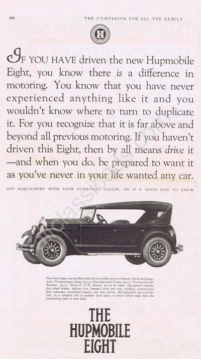 1925 Hupmobile Eight Ad2