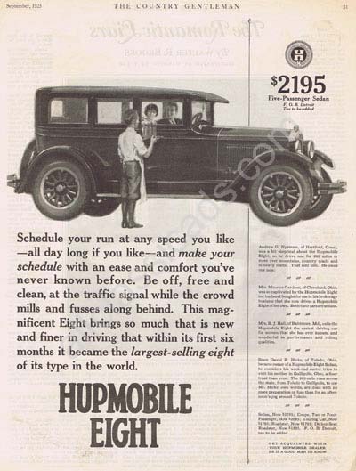 1925 Hupmobile Eight Ad3