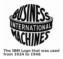 IBM original logo