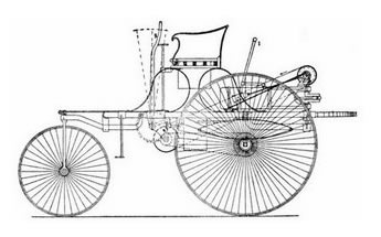Benz 1886 tricycle