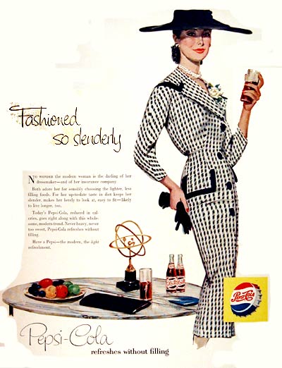 Pepsi-Cola 1956 Ad