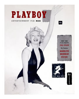 Playboy Magazine 1953 Marilyn Monroe