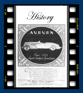 Auburn Auto History and classic ads