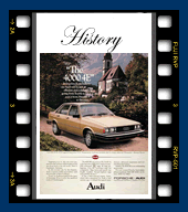 Audi History and classic ads