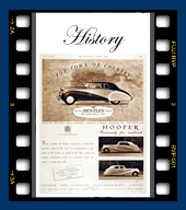 Bentley History and classic ads