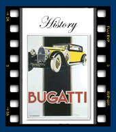 Bugatti History and classic ads
