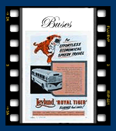 Buses History and classic ads