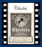 Chiclets History and classic ads