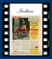 Indian Motorcycle classic ads