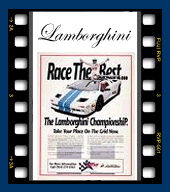 Lamborghini History and classic ads