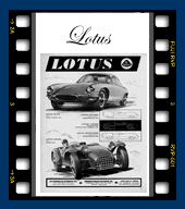 Lotus Cars History and classic ads
