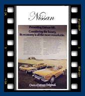 Nissan History and classic ads