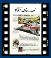 Railroad History and classic ads