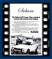 Subaru History and classic ads