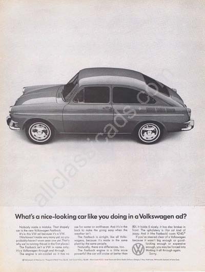 1967 Volkswagen Fastback 