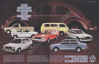  1981 Volkswagen Rabbit, Scirocco, Dasher, Vanagon, Jetta, Pickup, and Rabbit Diesel