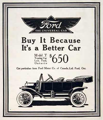 Original cost ford model t #7
