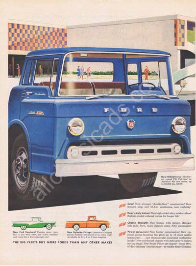 Ford Truck based Vintage Collectable Ads