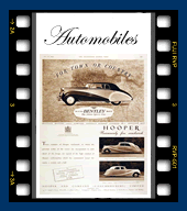 Automobiles vintage advertisements